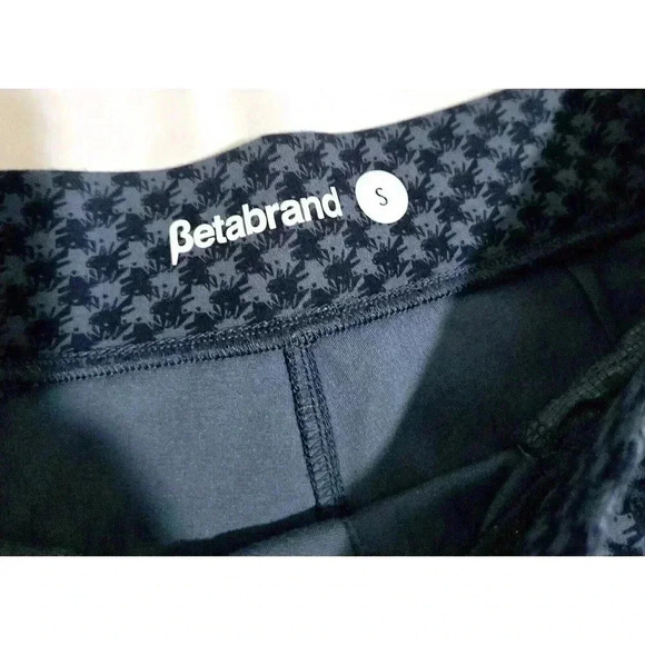 Betabrand Womens Pants Leggings Straight Leg Blue Size Small - Picture 5 of 7